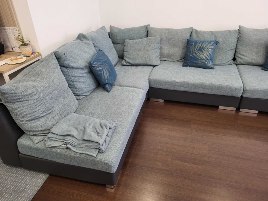 Sofa chaise longue  4 modulos (Conforama)