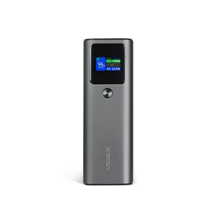 Повербанк 30000mAh VIDEX VPB-316 162W PD140W +Display