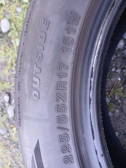 Opony 225/55/17 Tomason bieżnik 6,5mm 25 rok F-VAT