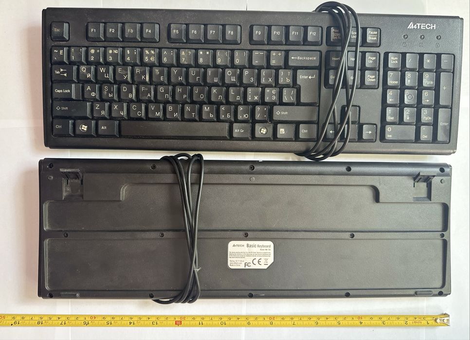 Клавіатура A4Tech KR-85 Black USB фірми 4TECH (2шт)