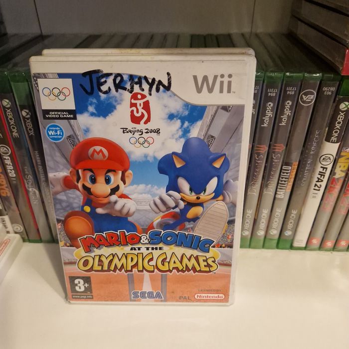 Mario & sonic at the olympic games nintendo wii