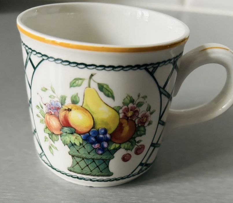 Filiżanka ze spodkiem Villeroy & Boch Basket