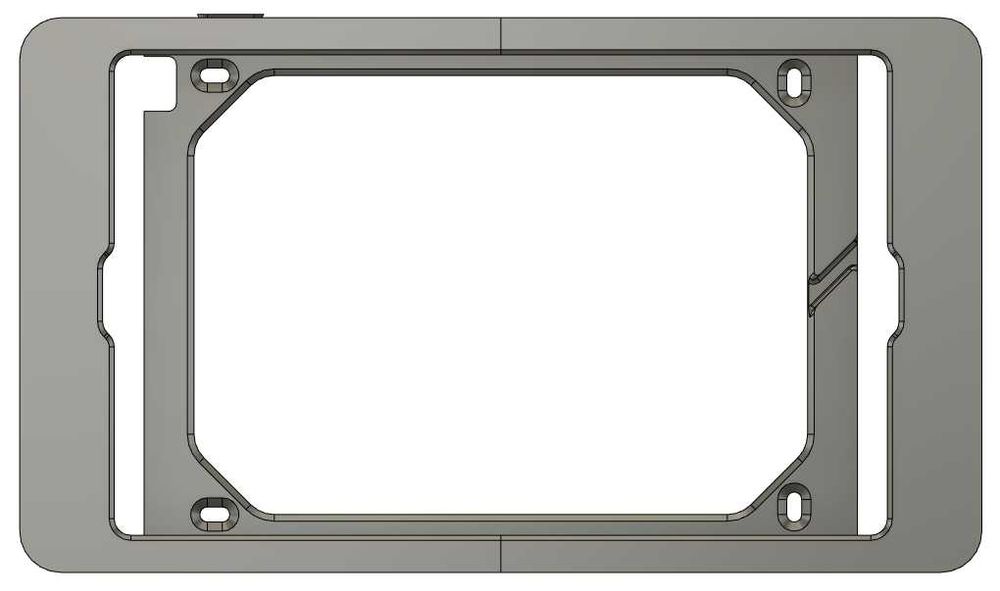 Ramka NATYNKOWA uchwyt naścienny na TABLET Samsung Galaxy S6 lite