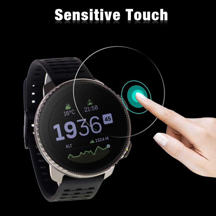 Ivoler szkło hartowane 9H do zegarka Suunto Vertical 4 sztuki