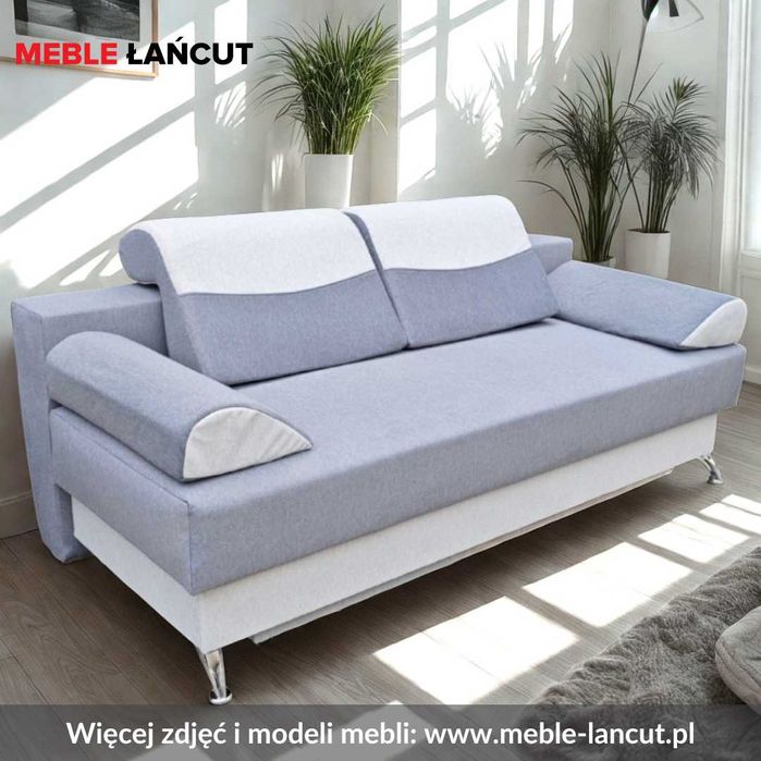 Nowa Kanapa Kamila -Gruby bonel, schowek, automat, PRODUCENT