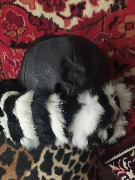 Зимова шапка з кролику