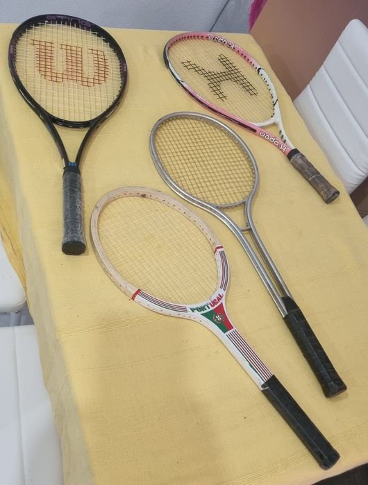 Raquetes Antigas várias em bom estado