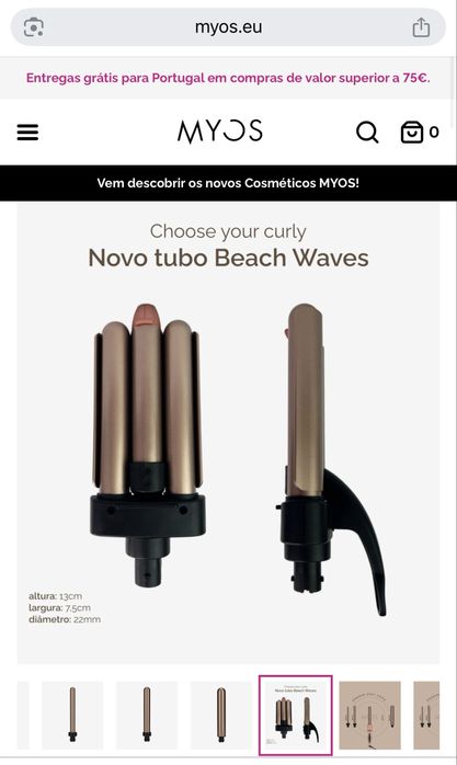 Modelador caracóis da MYOS