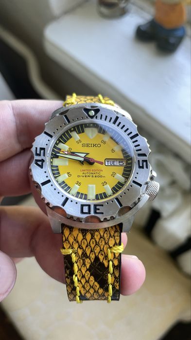 Seiko Yellov Monster SKZ203K1 MOD: 7 800 грн. - Наручные часы