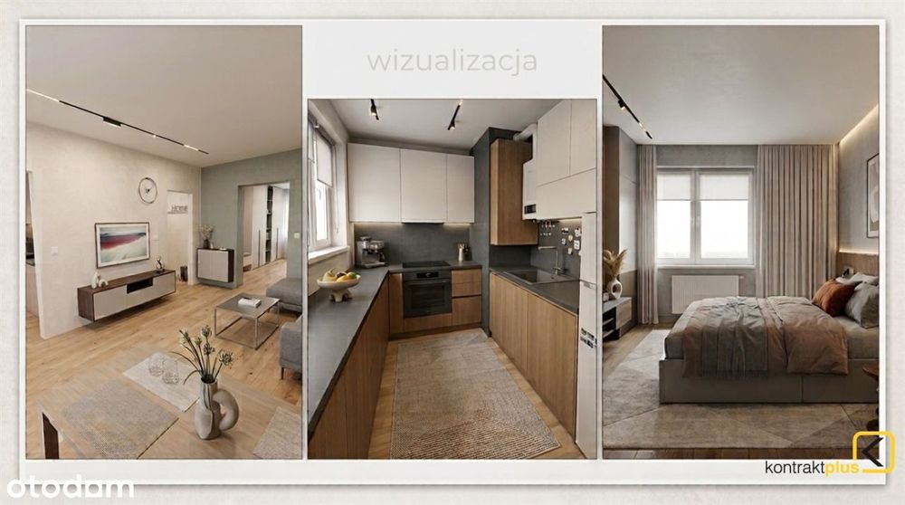M3 do wprowadzenia | 46,4 m² | 2 piętro | Wirek