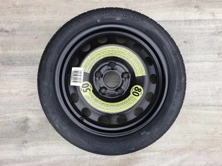 Audi A3 8P Golf V VI Dojazdówka Koło zapasowe 16 cali 5x112