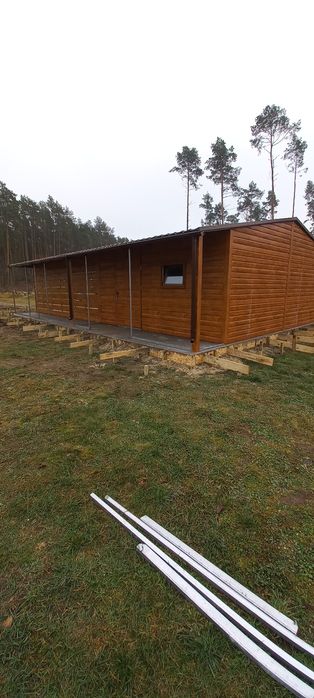 Wiata garażowa Carport 11x8 ocynkowany profil,Blachodachówka