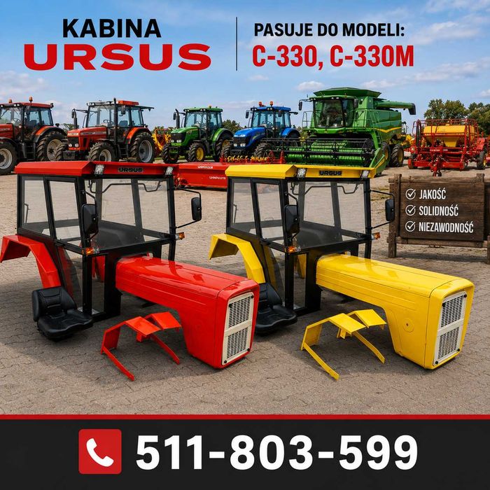Kabina c360 c330 Mf235 Mf255 MTZ t25 OKAZJA