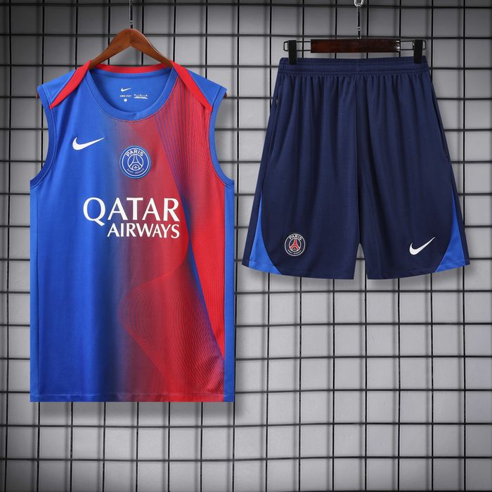 Тренувальний комплект Майка та Шорти ПСЖ найк PSG nike Париж джордан Paris jordan спортивна форма футболка