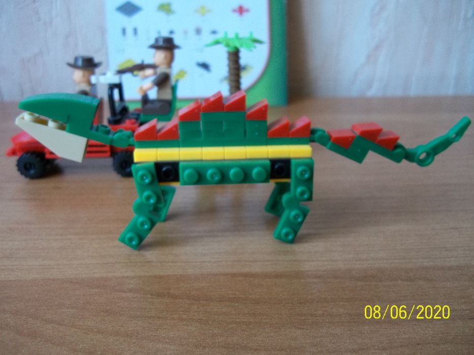 Klocki nie Lego- dinozaur