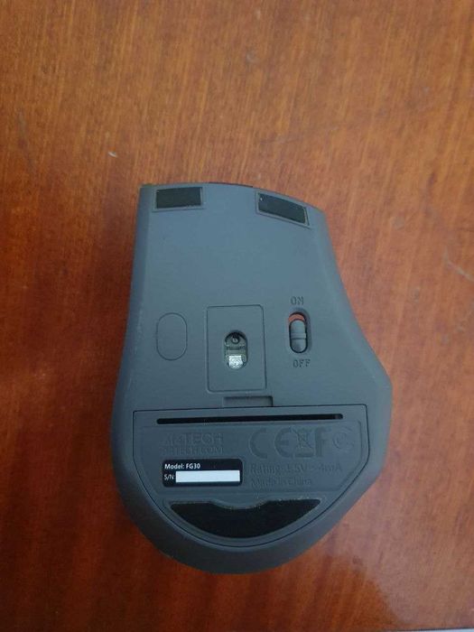 Комп'ютерна Бездротова Миша - "A4Tech - FG30 - Wireless Grey"