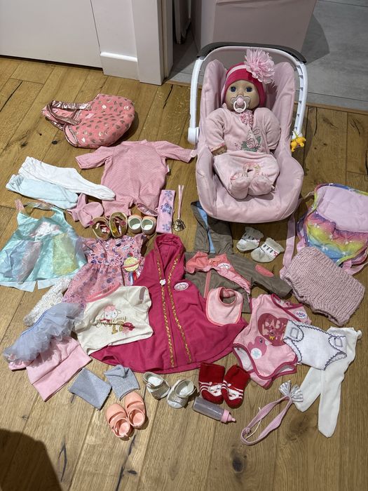 Zestaw ubranek nosildelko baby born baby annabell 42