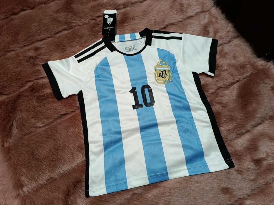 Camisola MESSI Equipamento Argentina | CRIANÇA | NOVO
