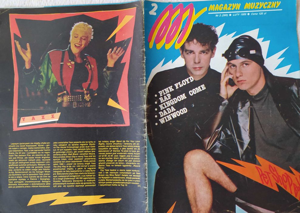 "Magazyn Muzyczny" - 6 numerów z 1988 i 1989roku