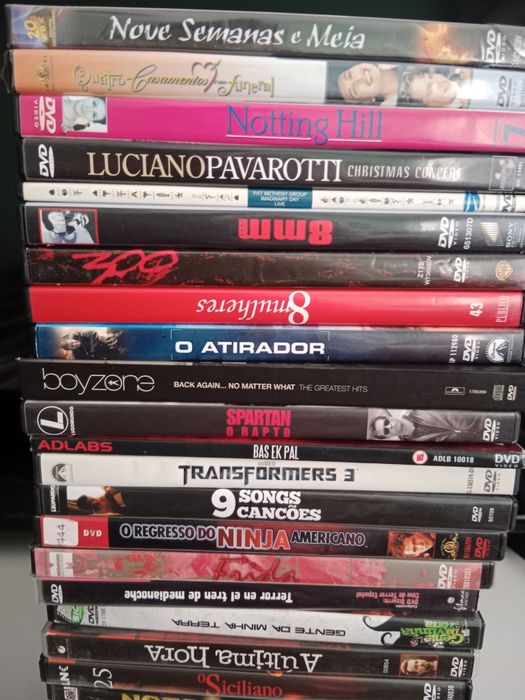 27 DVD Lore 1 euro cada