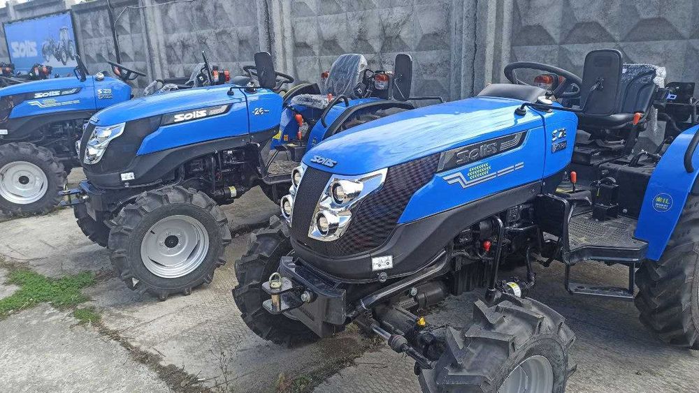 Трактор Соліс 26 Solis Extra. Від компанії YANMAR під міжряддя 60см.