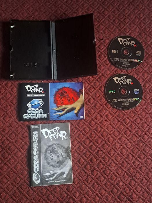 Jogo Deep Fear Sega Saturn