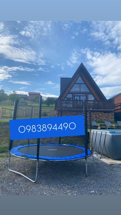 Батут  сезоний розпродаж  252см 312см 374см 404см 490 см на залишку