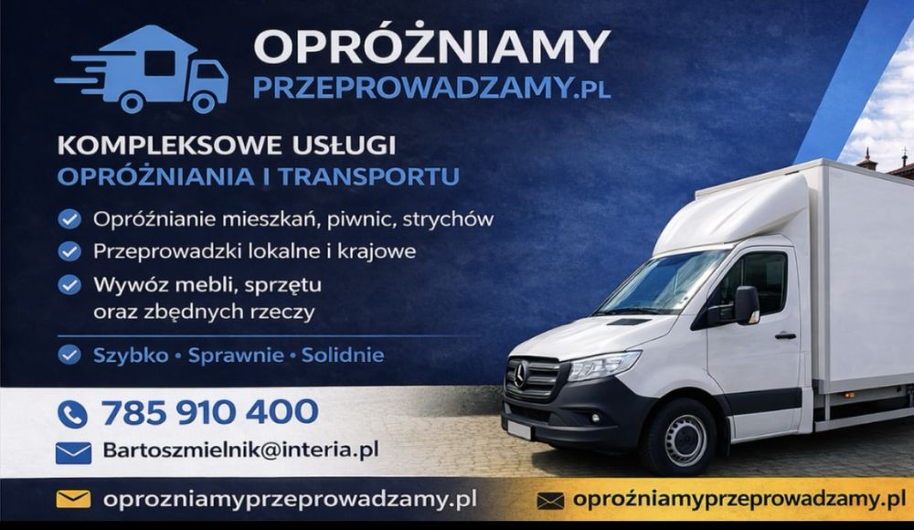 Opróżninie, Sprzątanie, Czyszczenie, Utylizacja, Wywóz, Najtaniej od A do Z