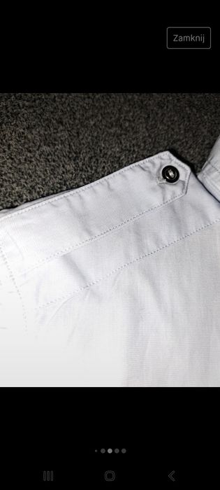 Piękna koszula damska z pagonami Massimo Dutti