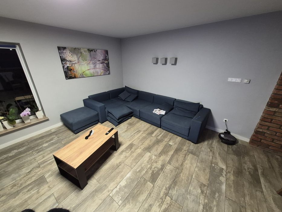 Narożnik modułowy granatowy