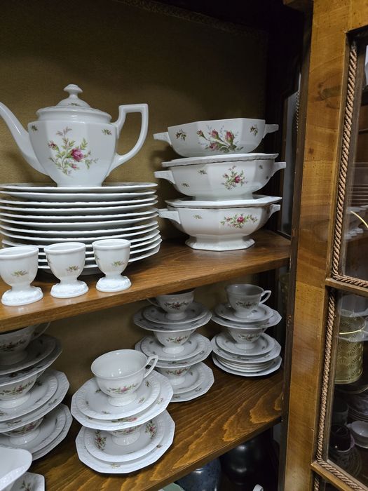 Rosenthal Biała Maria Wzór Moos Rose