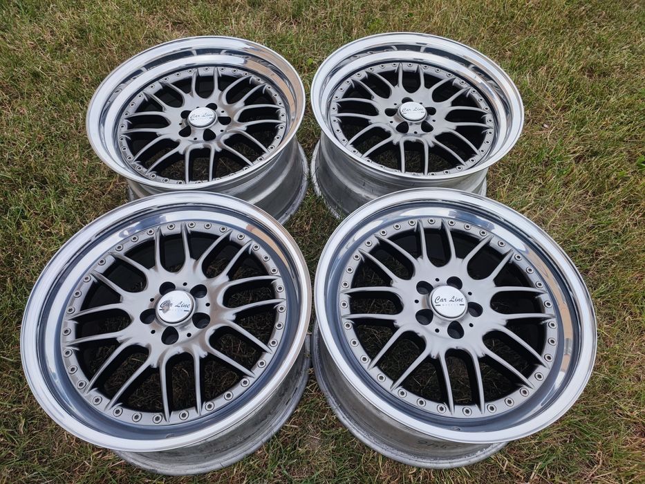 Felgi Carline Dynatech M1 17" 8.5/9 5x100 Golf Corrado Vento Passat Skoda Seat 3tlg volkswagen vw