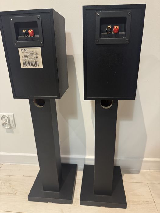 Głośniki podstawkowe Teufel M80 stojaki