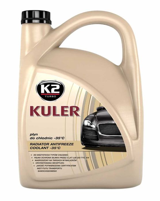 K2 KULER Płyn do chłodnic -35C zielony 2,5L