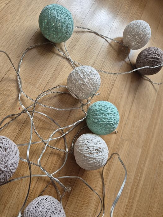 Kule dekoracyjne cotton balls Tchibo