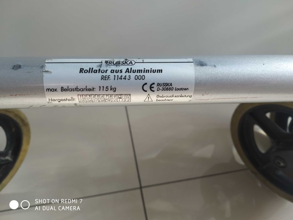 Balkonik wózek rehabilitacyjny