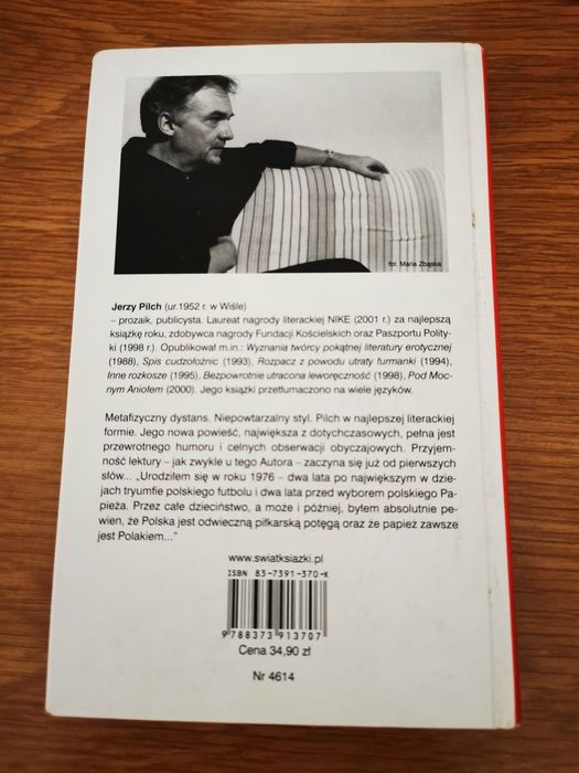 Jerzy Pilch Miasto Utrapienia