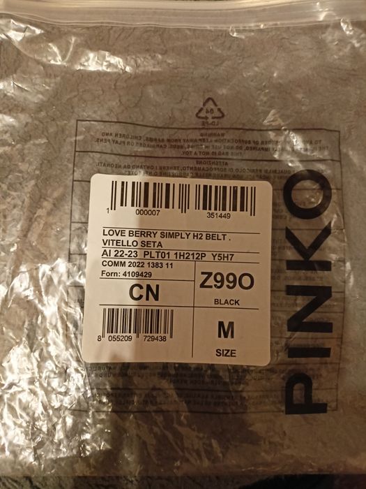Torebka pasek Pinko