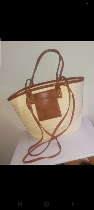 Torba na lato  koszyk pleciony