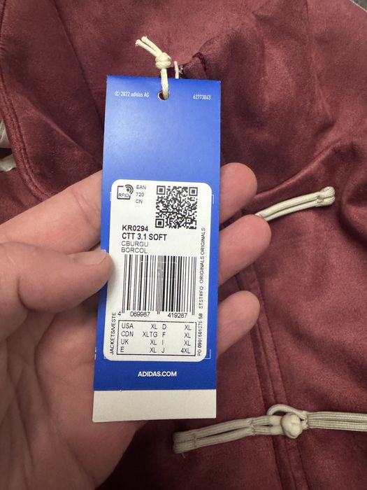 Adidas CTT chinese track top XL