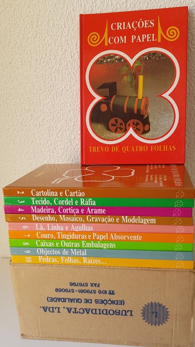 Trevo de 4 folhas  - 10 livros novos na caixa original