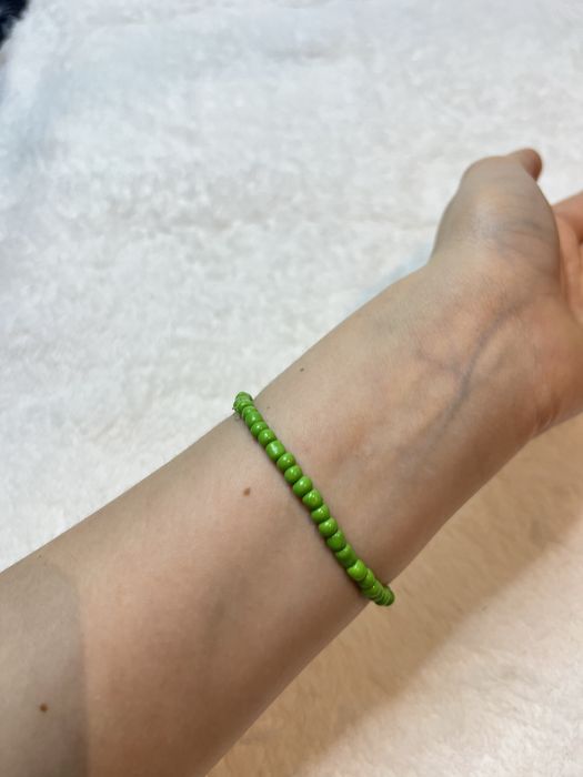 Zielona bransoletka 21