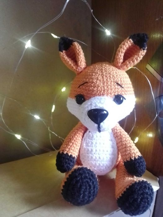 Raposa amigurumi