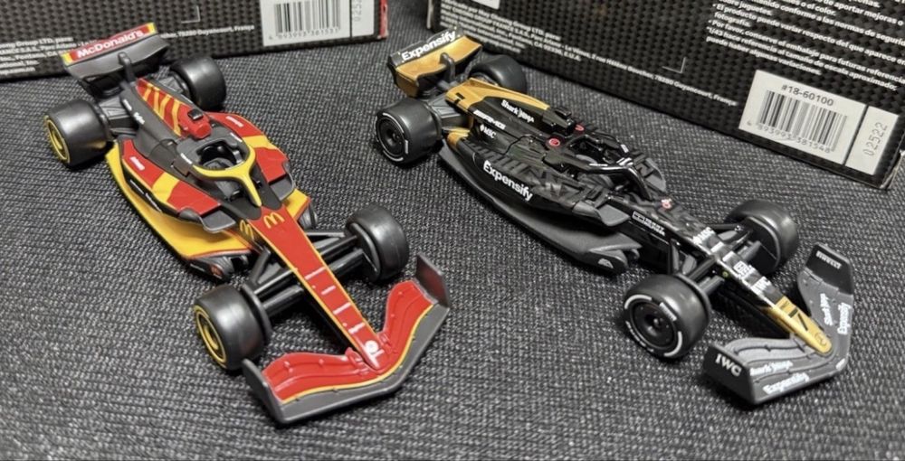 Боліди іграшки Макдональдс Формула 1 F1 McDonalds