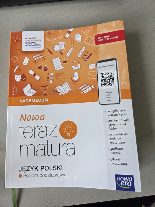 Teraz matura Vademecum język polski poziom podstawowy