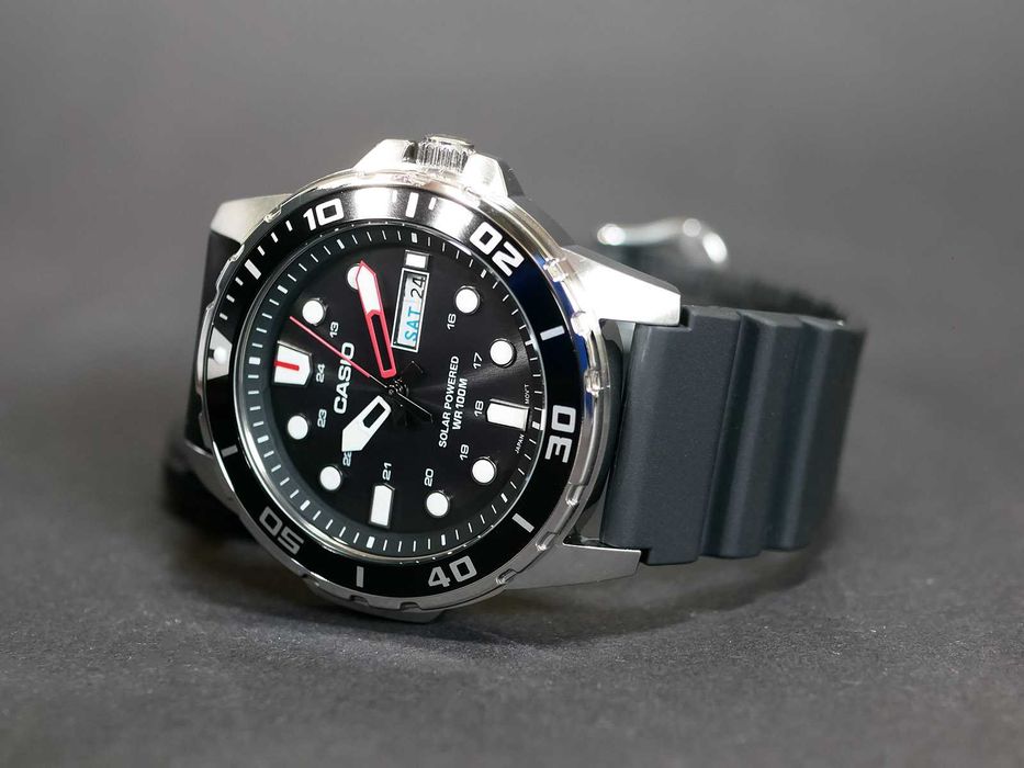 Casio MTP-S110L-1AV 47mm Solar Black