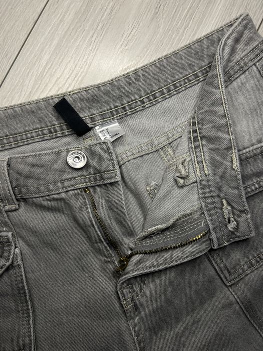 Джинсы низкая средняя широкие талия винтаж клеш flared bootcut 36 38