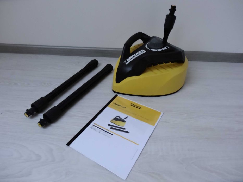 Szczotka Karcher do kostki T450 instrukcja  2 przedłużki