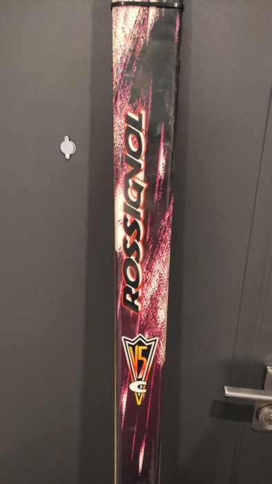 Narty Retro Rossignol V5 193 cm + Wiązania | Kolekcjonerskie