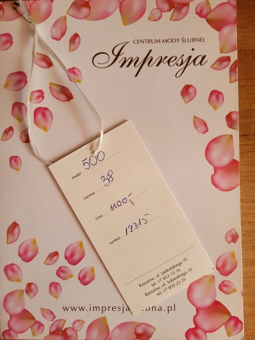 Suknia wizytowa Impresja 38